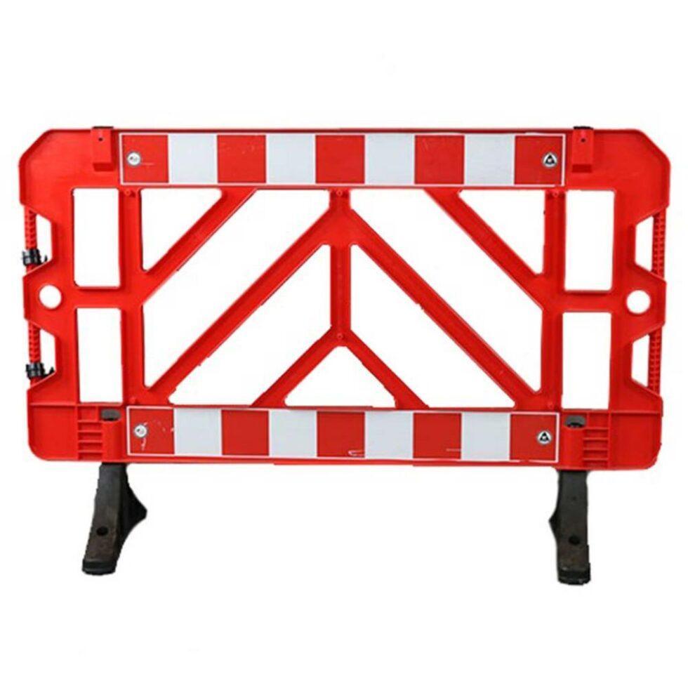 Bariera modulara pentru semnalizare lucrari, 1500x1000 mm, rosie 1 Bariere si garduri 2411 DG12510