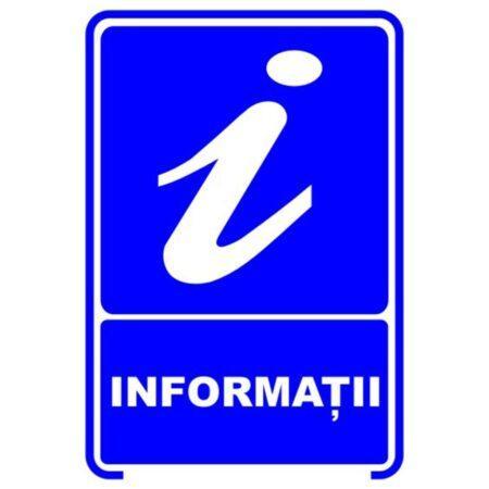 Placute de informare generala 14831 PIG-CM02-NSC