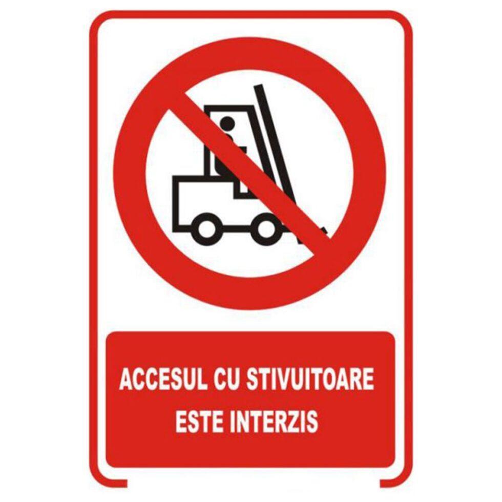 Placute de interzicere 14514 PII-AU02-NSC