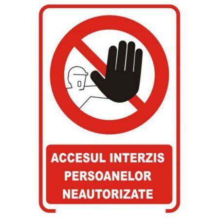 Placute de interzicere 16368 PII-BA04-NSC