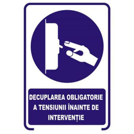 Placute de obligativitate 16052 PIO-AG03-NSC