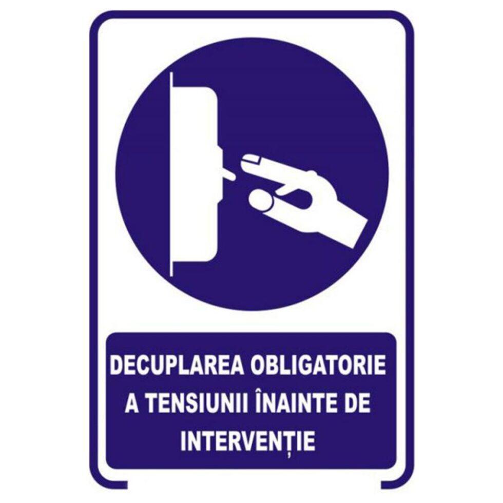 Placute de obligativitate 16052 PIO-AG03-NSC