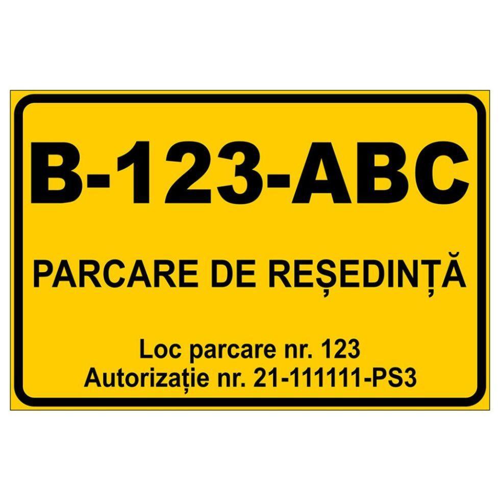Placute pentru parcare 12627 PIP-AQ14-LBS