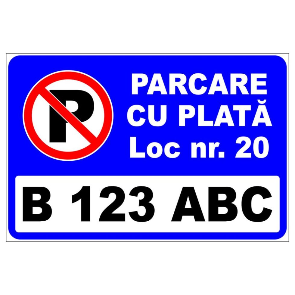 Placute pentru parcare 12896 PIP-BV13-LBS