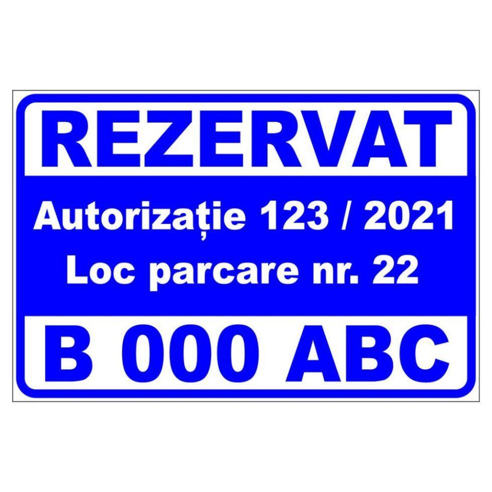 Placute pentru parcare 13005 PIP-BE04-LBS