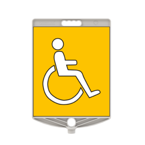 Parcare pentru Persoane cu Handicap Plastic1